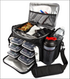 6 Pack Meal Man Fitness Food Prep Bags