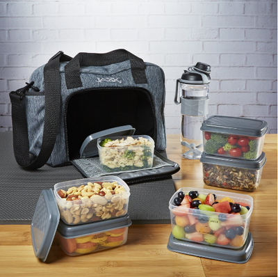 6 Pack Meal Man Fitness Food Prep Bags