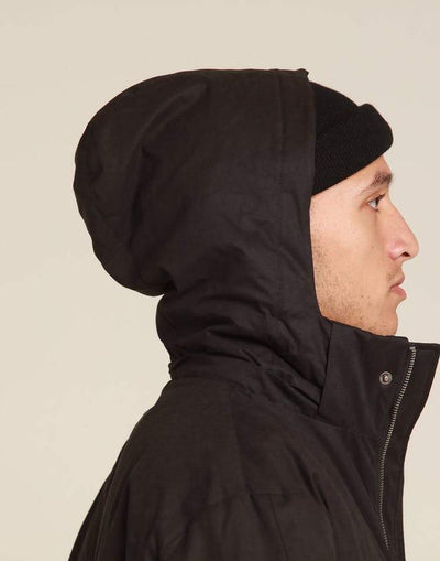 NEW SLAVES PARKA JACKET BLACK