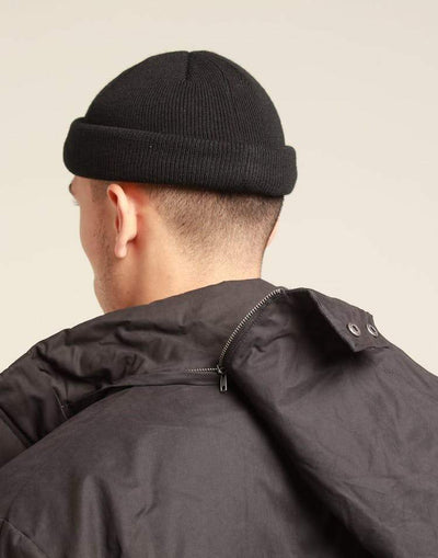 NEW SLAVES PARKA JACKET BLACK