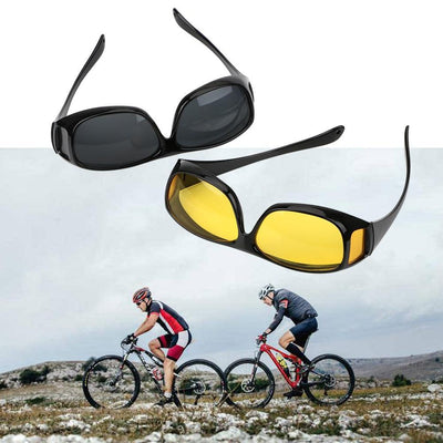 Night Vision Driving Glasses UV Protection Sunglasses Eyewear